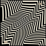 La Boutique Tivil İpek Eşarp 2152 - 01 Siyah Karışık Desen