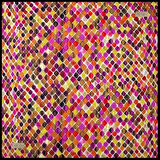 La Boutique Tivil İpek Eşarp 2162 - 01  Turuncu Karışık Desen