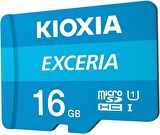 Kioxia 16GB Exceria Micro Sdhc Uhs-1 C10 100MB/SN Hafıza Kartı LMEX1L016GG2