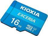 Kioxia 16GB Exceria Micro Sdhc Uhs-1 C10 100MB/SN Hafıza Kartı LMEX1L016GG2