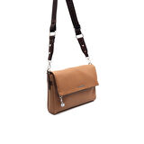 Silver Polo  Kadın Çapraz Çanta 963-45841 SILVER POLO ÇAPRAZ Kadın ÇANTASI M86 KARAMEL-MAT KAHVE