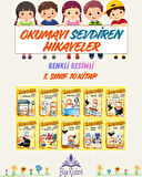 1. Sınıf Okumayı Sevdiren Renkli Resimli Hikayeler 4 - 10 Kitap