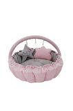 Pembe Renk Babynest Oyun Minderi Açılır Kapanır Oyun Yuvası