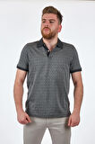 Vakko Polo Yaka Siyah Erkek T-Shirt 8599407