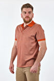 Vakko Polo Yaka Oranj Erkek T-Shirt 8599407