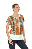 Twomail Portakal Kadın T-Shirt MY2150P10772