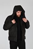 Rugu Siyah Erkek Mont P9223