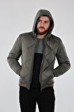 ECER ŞİŞME KAPİTONE AÇIK GRİ ERKEK MONT 72022126