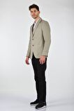 Tom Becker Keten Bej Erkek Ceket CRS45112059
