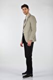 Tom Becker Keten Bej Erkek Ceket CRS45112059