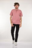 Nehir Polo Yaka Pudra Erkek T-Shirt 221500207