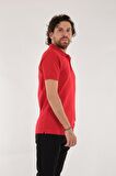 Neyir Polo Yaka Kısa Kollu Kırmızı Erkek T-Shirt 221504006