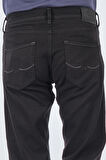 Wemsey Duble Paça Normal Bel Siyah Erkek Pantolon WSK25PN47113