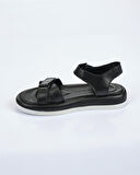Pierre Cardin Siyah Kadın Sandalet PC-7100