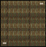 La Boutique Tivil Saf İpek Eşarp 231405 - 49000 Kahverengi Karışık Desen