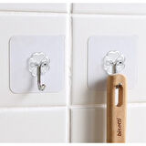 neararsanbizden KENDINDEN YAPIŞKANLI ŞEFFAF ASKI 5 Lİ SET