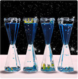 neararsanbizden Uzay Temalı Dökülen Yağ Kum Saati 