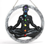 neararsanbizden Polyester Duvara Asmalı 7 Chakra Pano 