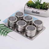 neararsanbizden 6'lı Mıknatıslı Baharatlık Seti