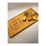 neararsanbizden Bambu Peynir Kesme Sunum Tahtası