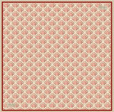 La Boutique Tivil Saf İpek Eşarp 223704 - 49010 Kırmızı Karışık Desen