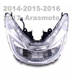Honda Pcx 125 Pcx 150 Ön Far Komple 2014-2017 OEM A Kalite - ARASMOTO