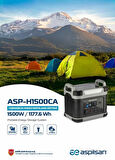 ASP-H1500CA 1500W 1177.6Wh Enerji Depolama Sistemi