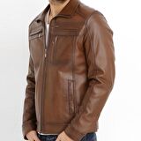 DERİCLUB PC1349  Gerçek Deri  Erkek Mont