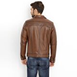 DERİCLUB PC1349  Gerçek Deri  Erkek Mont