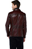 DERİCLUB E1024 Hakiki Deri  Erkek Ceket