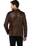 DERİCLUB E1024 Hakiki Deri  Erkek Ceket