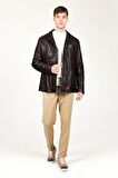 DERİCLUB E1056 Gerçek Deri  Erkek Ceket