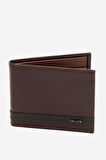GD 708 Gerçek Deri Erkek Cüzdan KAHVE/TABA