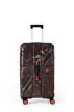 ÇÇS 5243 TROLLEY Orta Boy Valiz KAHVERENGİ