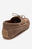 Erkek Bağcıklı Loafer Ayakkabı Gerçek Deri MC 7343 VİZON