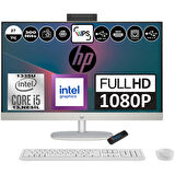 Hp 27-CR0009NT Intel Core I5 1335U 24GB 512GB SSD Freedos Intel Iris Xe Graphics 27 Inç IPS Fullhd All In One Bilgisayar 898B9EAF05+ Zetta Flash Bellek