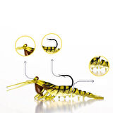 Caretta Sakura Shrimp Chibi 50mm 3,7gr Silikon Karides E 005