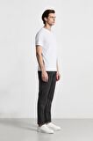 Slim Cropped Fit Dar Kalıp Normal Bel Dar Paça Jean Pantolon