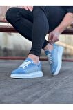 Wagoon WG018 Buz Mavi Erkek Casual Ayakkabı
