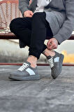  WG011 Gri Süet Erkek Casual Ayakkabı