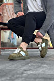  WG011 Haki Süet Erkek Casual Ayakkabı
