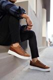 Knack Sneakers Ayakkabı 010 Taba Süet