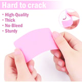 Boş Kelime Kartları 5x8 cm - 50 Adet Oval Kenarlı | Tabu & Not Kartları - Sarı