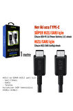 45W Type C Şarj Kablosu S20 Ultra S22 Ultra S22+ Plus S23 Ultra S23+ Plus  S24 Ultra S24 Plus Uyumlu