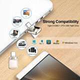 Xiaomi 2tb Type-C ve USB Flash Bellek Otg Çift Giriş Premium