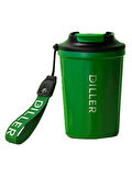 Vagonlife Diller Çelik Termos Matara 380 Ml Yeşil