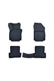 Renault Clio 4 2012-2019 Uyumlu 3D Havuzlu Oto Paspas