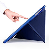 Apple Ipad Pro 4. Nesil M2 2022 11 Inç Uyumlu Kalemlikli Tablet Kılıfı