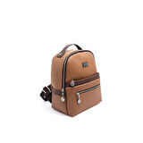 Silver Polo  Kadın  1061-46053 SILVER POLO SIRT ÇANTASI M86 KARAMEL-MAT KAHVE