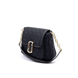 Silver Polo  Kadın Çapraz Çanta 1147-46101 SILVER POLO ÇAPRAZ Kadın ÇANTASI M178 SİYAH-MAT SİYAH